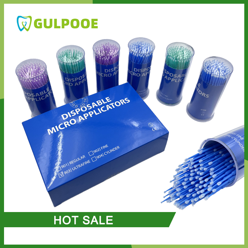 Teeth Whitening Express - GULPOOE Wegwerp Micro Borstel Tandheelkundige Micro