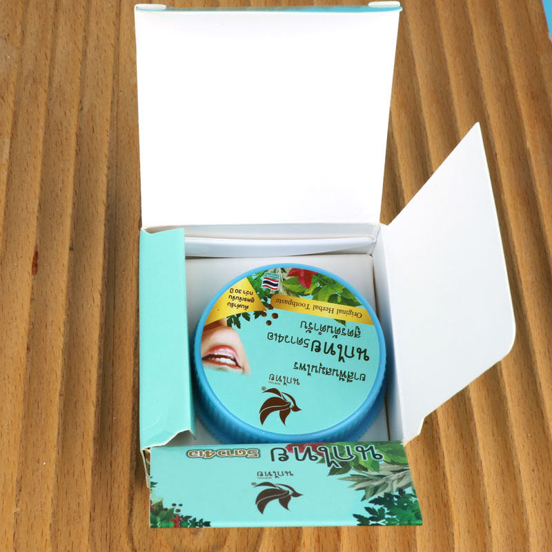 Thaise NOKTHAI Kruiden Tandpoe - Teeth Whitening Thailand recensie en prijs