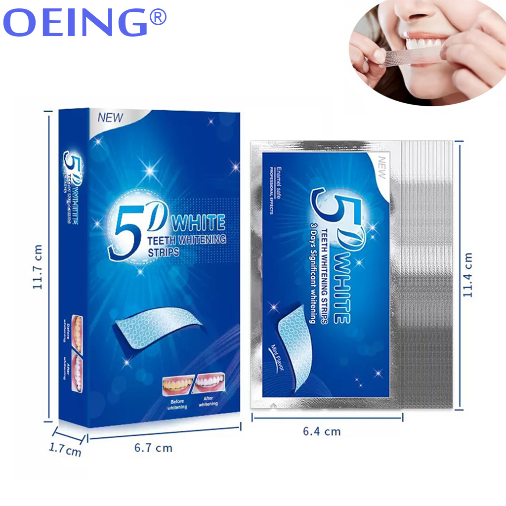 9D 5D Tanden Whitening Strip 1 - Teeth Whitening Kit recensie en prijs