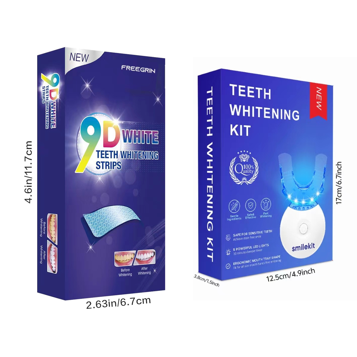 Tandenbleekset - 5X LED-licht  - Teeth Whitening Price recensie en prijs