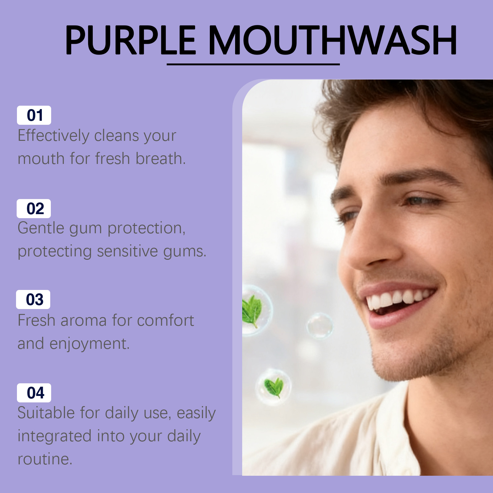 Individuele verpakking Paarse  - Teeth Whitening Xylitol recensie en prijs