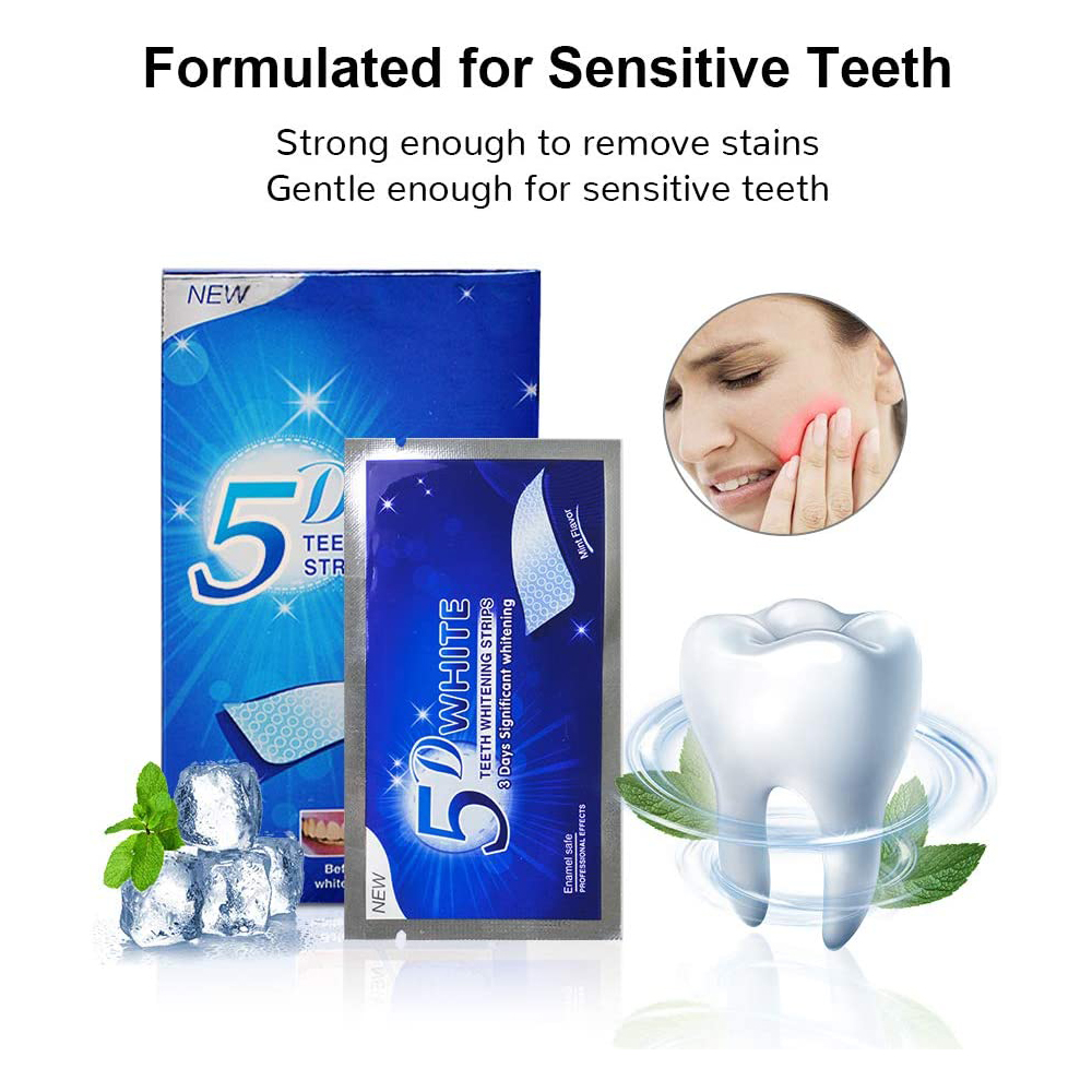5D Witmakende Tandstrips, Whit - Teeth Whitening Price recensie en prijs