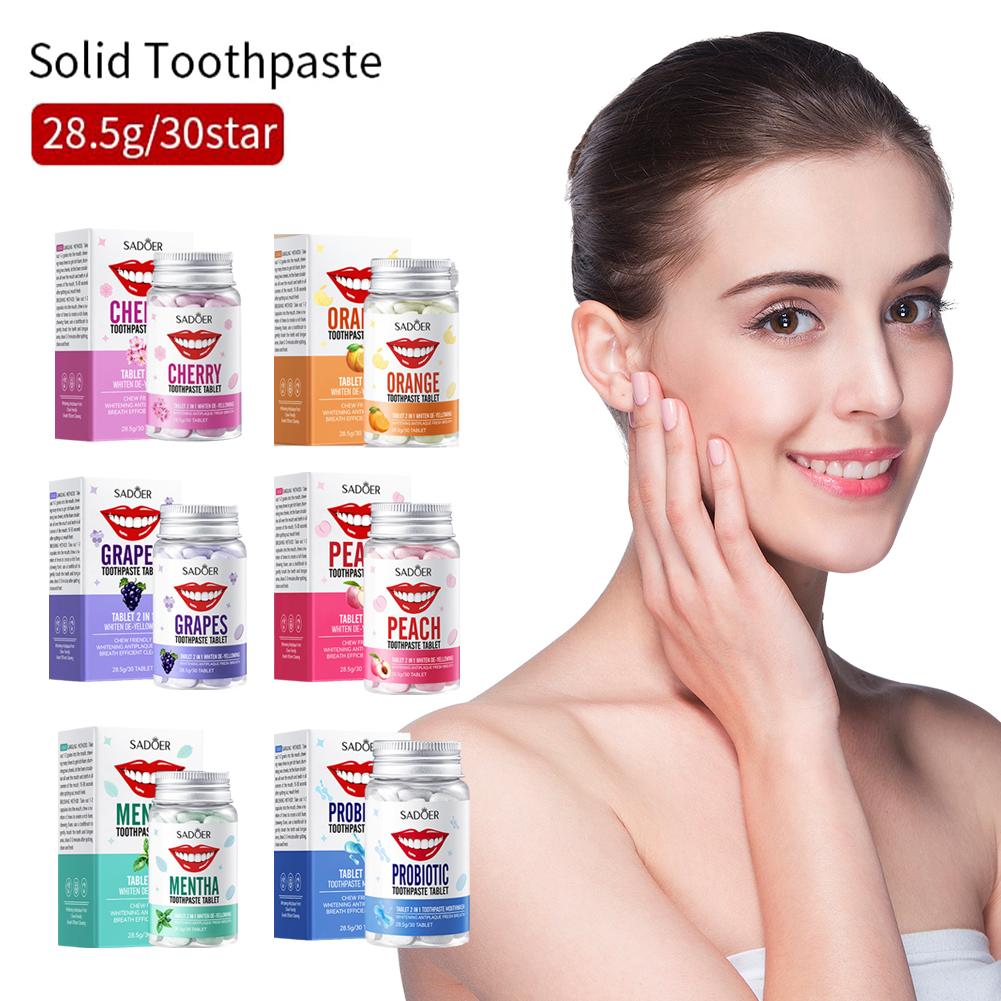 Mint Stevige Tandpasta Tablett - Teeth Whitening Price recensie en prijs